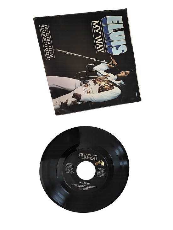 RPM Records Other - Elvis "My Way" 45 RPM Single with Picture Sleeve